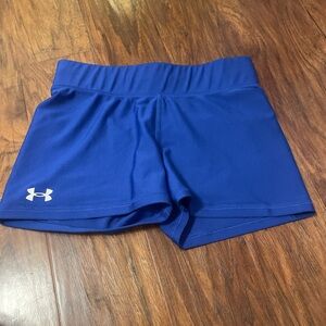 Under Armour Women's Vibrant Blue Athletic Shorts